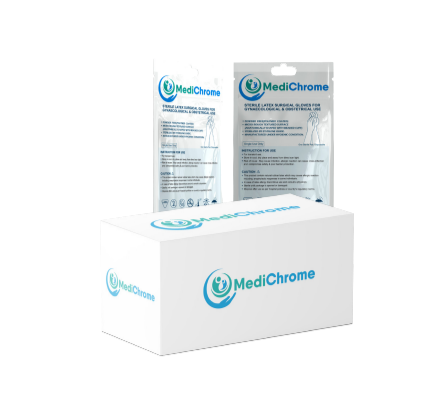 Medichrome gloves